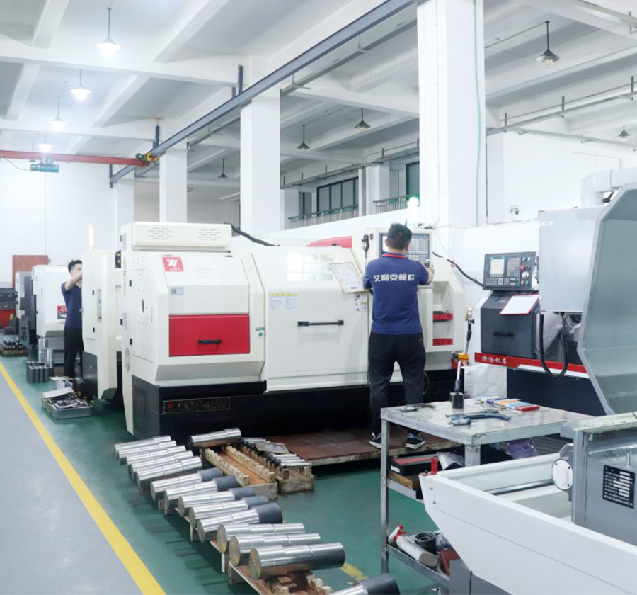 Eric valve stem manufacturing facility interior